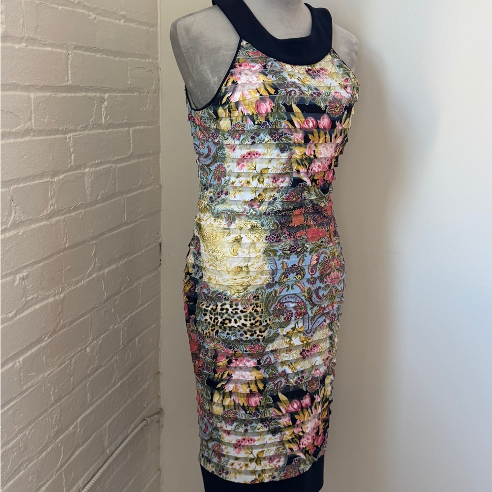 Sophisticated size 12 dress from luxury Canadian designer Joseph Ribkoff.